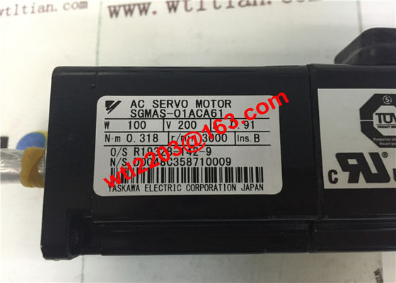 Moteur servo industriel SGMAS-01ACA61 100W 200V à C.A. de Yaskawa TOUT NEUF