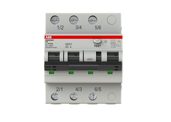 2CSR256147R1084 disjoncteur actuel DS203NC C8 A30 230V 3P+N