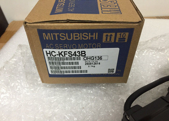 Les séries 400W 3AC 129V 2.3A 3 d'à haute fréquence de moteur servo de HC-KFS43B Mitsubishi METTENT les moteurs à courant alternatif en phase industriels