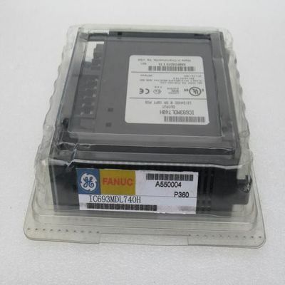 GE   IC693MDL740 est un module 12/24 positif du module de sortie de C.C de logique 740 12/24 volt de C.C