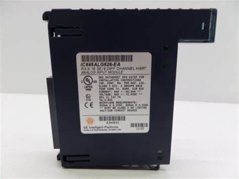 Contrôleur d'automation programmable d'IC695ALG626 GE PACSystem RX3i   450 mA