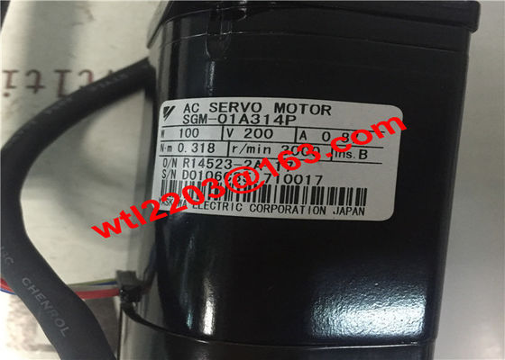 Moteurs servo de robot industriel de SGM-01A314P, petit moteur servo Yaskawa à C.A.