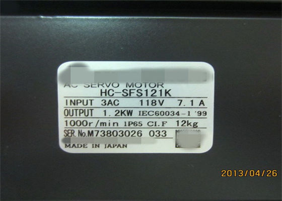 MITSUBISHI Melservo HC-SFS série HC-SFS121 Moteur à inertie moyenne HC-SFS121K Japon