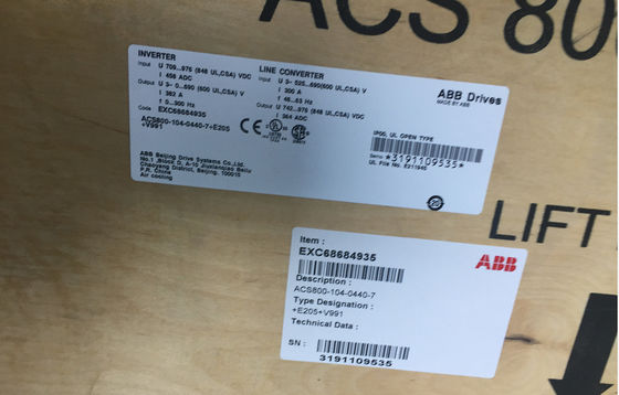 ABB ACS800-104-0050-3+Q950 690V 50 KVA Convertisseur de fréquence Invertisseur 400V