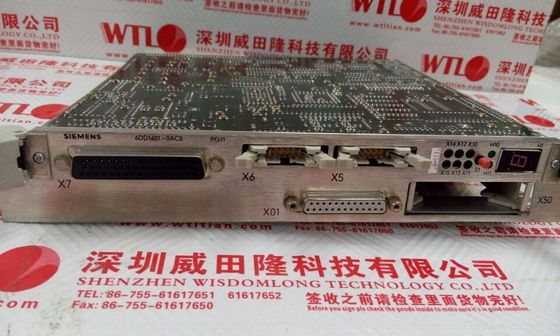 6DD1600-0AC0 SIEMENS SIMATIC TDC, CPU555 module de processeur 64 bits avec IRT PROFINET