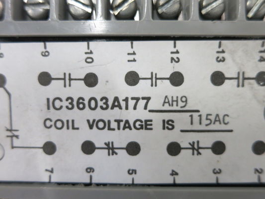Relais IC3606SANB1 créé par General Electric pour les séries Mark I et Mark II
