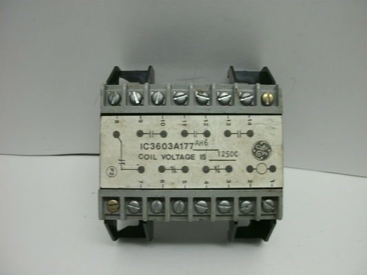 Général électrique IC3603A177AH6 Général électrique Speedtronic Circuit Board Relais de charge moyenne-12