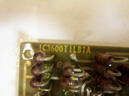 Le tableau de bord à limites inversé de la série MKII IC3600TILB de Fanuc General Electric