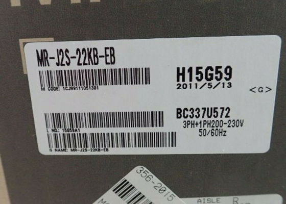 MITSUBISHI Industrial AC SERVO DRIVE MR-J2S-22KB-EB 22KW MR-J Servo Amplificateur 400V Nouveau