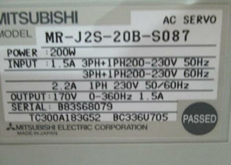 MR-J2S-20B-S087 Mitsubishi Industrial 200W Servo DriveAC Amplificateur 170V 360Hz 1,5A