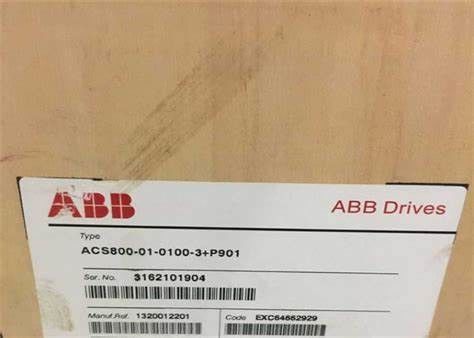 ABB ACS800-01-0135-3+P901 jusqu'à 200 kW Convertisseur de fréquence monophase 50 60hz