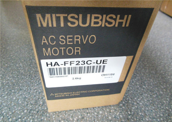 Mitsubishi 200W AC SERVO MOTOR HA-FF23C-UE 3AC 129V 1.3A 3000 tours par minute en stock