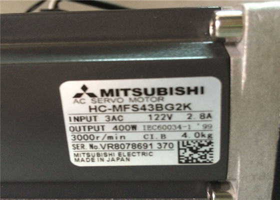 Mitsubishi HC-MFS43BG2 400W Servo moteur 3AC HC-MFS43BG2K avec engrenage K9005