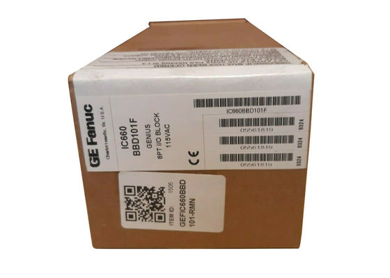GE IC660BBD101 93-132 Volts AC avec un courant de charge de 2 Ampères 20 Ampères pour chaque cycle