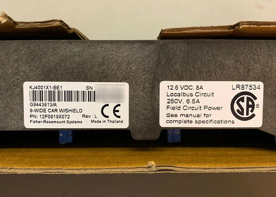 EMERSON DELTAV KJ4001X1-BE1 VE4050S2K1C0 12P0818X 8 porteuse large avec bouclier nouveau en stock