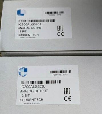 GE IC200ALG326 y compris la réplique; 2A maximum d'incursion, 100 mA maximum (sans charge), 185 mA maximum