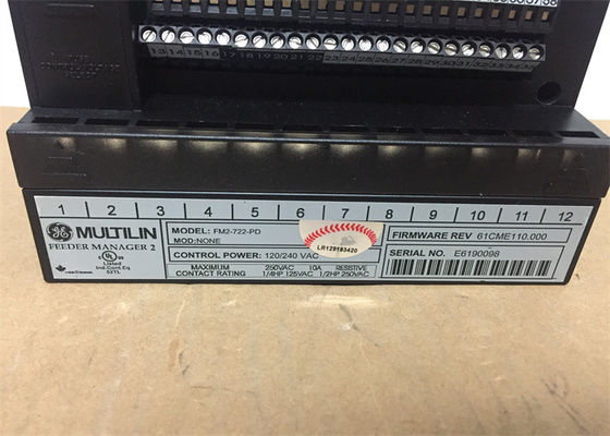 GE Multilin FM2 gestionnaire d'alimentation 2 FM2-722-PD commutateur de commande de puissance 240VAC relais universel