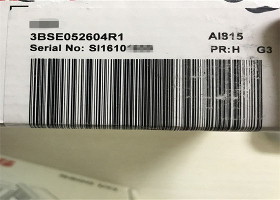 Unité d'entrée analogique ABB AI815 3BSE052604R1 Module d'entrée/sortie numérique S800 1x8 canaux avec HART
