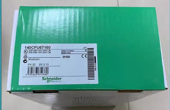 140CPU67060 Modicon Quantum PLC CPU à fente unique 80486 Processeur avec mathématique