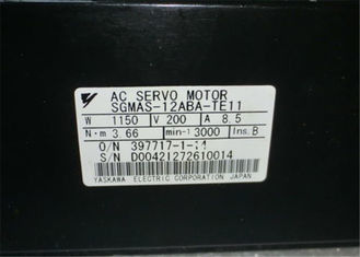 SGMAS-12ABA-TE11 YASKAWA AC SERVO MOTOR 1150W 3000 tours par minute Servo moteur industriel