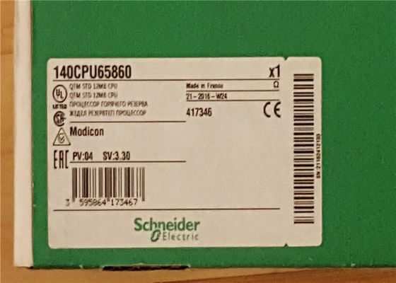 140CPU65860 Modicon Processeur PLC quantique Ethernet 651 652 Durée de vie longue