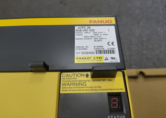 Conducteur servo 29.8kw de moteur de l'amplificateur de puissance à C.A. de Fanuc Ltd A06B-6140-H026 AiPS 26