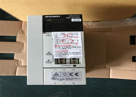 Mitsubishi Electric Industrial 400W 3phase AC Servo Amplificateur MR-J2-40D-S24 Nouveau moteur