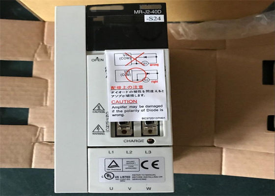 Mitsubishi Electric Industrial 400W 3phase AC Servo Amplificateur MR-J2-40D-S24 Nouveau moteur