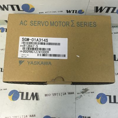 Servo moteur industriel Yaskawa AC, Servo moteur haute puissance SGM-01A314S 100W 200V