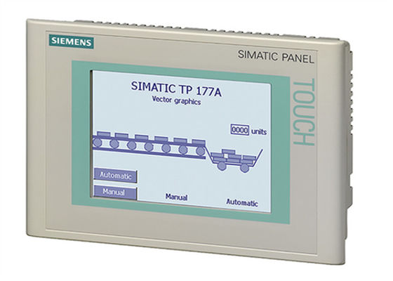 Le système d'affichage de l'appareil est équipé d'un panneau tactile SIMATIC TP 177A de 5,7 pouces