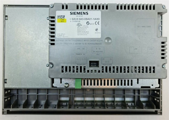 6AV6643-0BA01-1AX0 SIEMENS OP 277 6 PANEL OPERATEUR 5.7 Affichage TFT 4 Mo