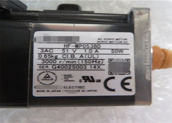 Servo moteur électrique à 3 phases, Servo moteur haute puissance MITSUBISHI HF-MP053BD 50 Watt
