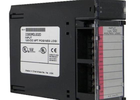 Le module d'entrée positif/négatif de GE FANUC IC693MDL632 125VDC avec entrée en courant continu de 0 à 150V