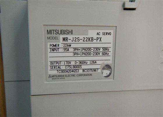 MITSUBISHI 22KW AC Servo Amplificateur MR-J2S-22KB-PX 3 phases Servo industriel 400V Nouveau