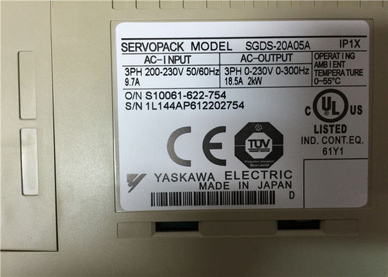 Le produit de commande logique programmable Yaskawa SGDS-20A05A SERVO DRIVE 200V