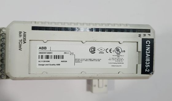 ABB AI835A 3BSE051306R1 Module numérique I O pour les mesures de thermocouple/mV