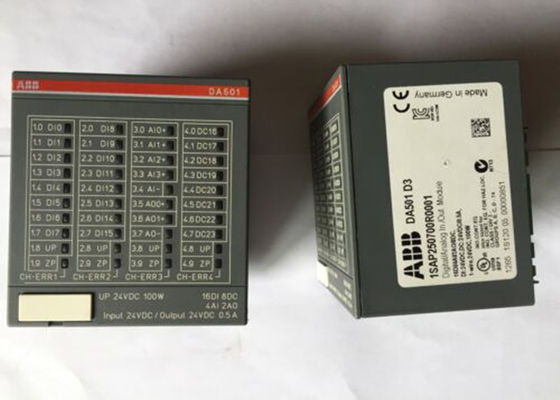 ABB entraîneurs DA501 1SAP250700R0001 module d'entrée/sortie analogique numérique