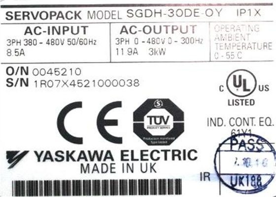 Yaskawa SGDH-30DE-OY Nouveau Servo Amplificateur Sigma-II Original 400V