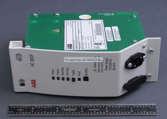 L'alimentation électrique est assurée par un module VAC 115/230