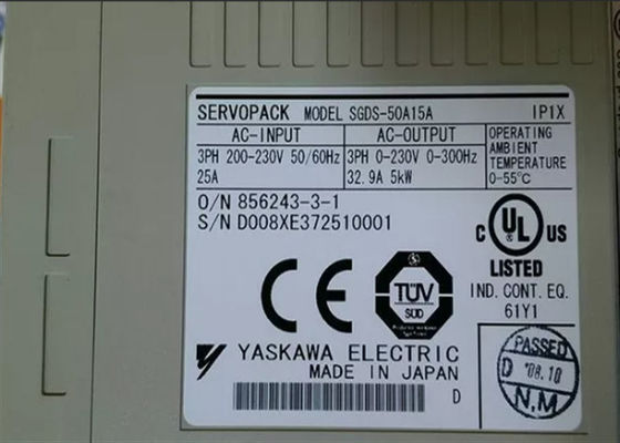 Yaskawa SGDS-50A15A AC Servo Amplificateur 200V Voltage tout neuf