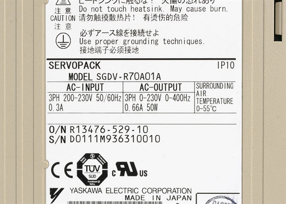 Yaskawa SGDV-R70A01A Servo Amplificateur AC 220V Nouveau original dans la boîte