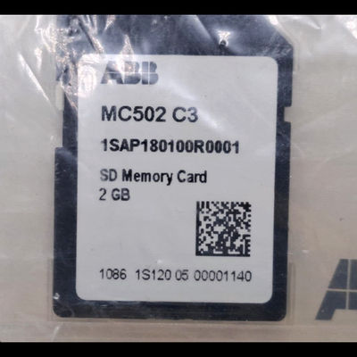 ABB MC502 1SAP180100R0001 AC500 carte mémoire SD PLC d'automatisation distribuée