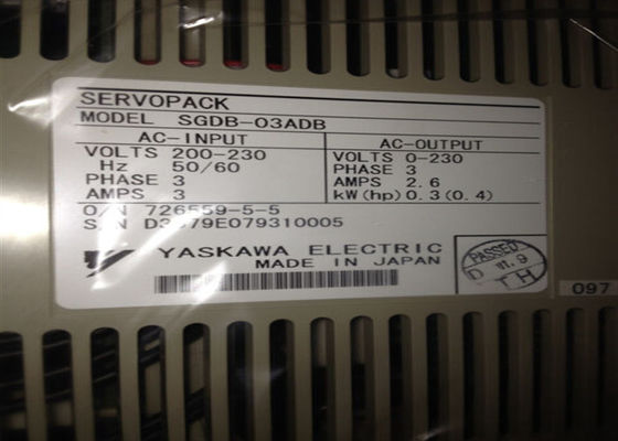Yaskawa SGDB-03ADB AC Servo Drive tout neuf dans la boîte d'origine