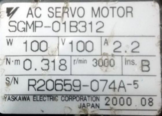 SGM-01B312 Marque Yaskawa AC Servo Moteur Nouveau original dans la boîte 100V
