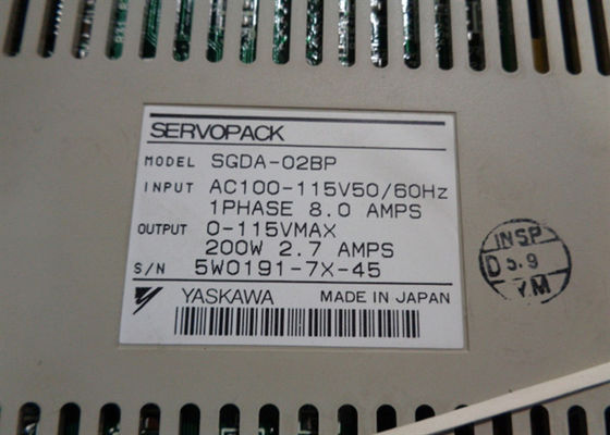 La série Sigma de Yaskawa SGDA-02BP 100V Servo Drive est neuve en boîte