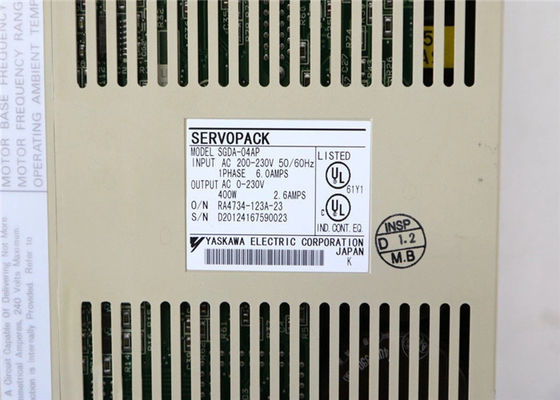 SGDA-04AP Yaskawa Servo Drive tout neuf dans la boîte d'origine 200V