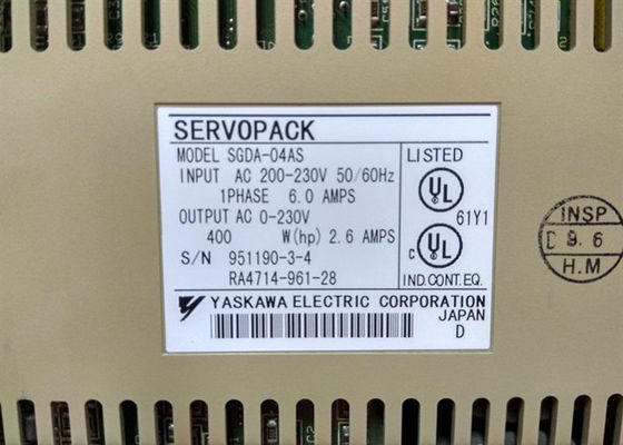 L'amplificateur de servo Yaskawa SGDA-04AS