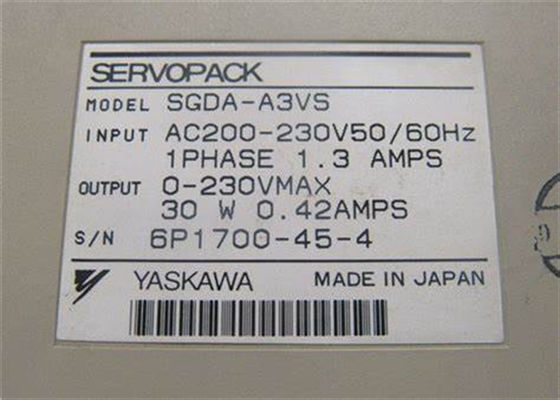 Yaskawa SGDA-A3VS Servo Drive série Sigma tout neuf dans la boîte