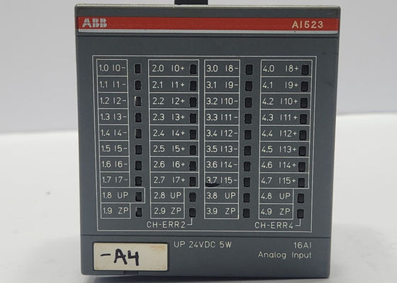 ABB AI523 1SAP250300R0001 AI523: S500 Module d'entrée analogique 16 AI: U, I, RTD, DI.