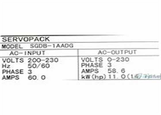 Yaskawa SGDB-1AADG SGDB série Servo Drive Nouveau original dans la boîte